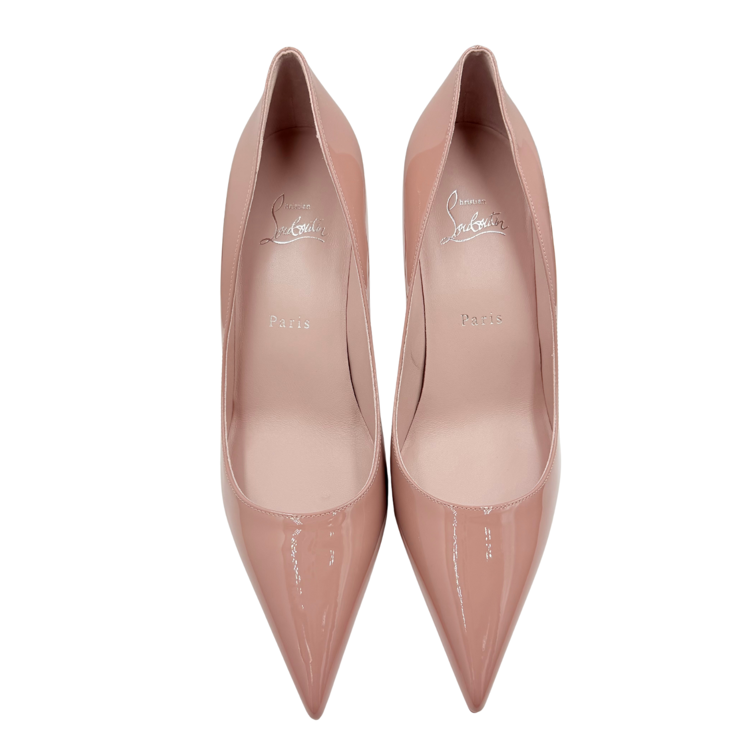 Christian Louboutin 80mm Miss Z Pointed Toe Pumps Vintage Rose