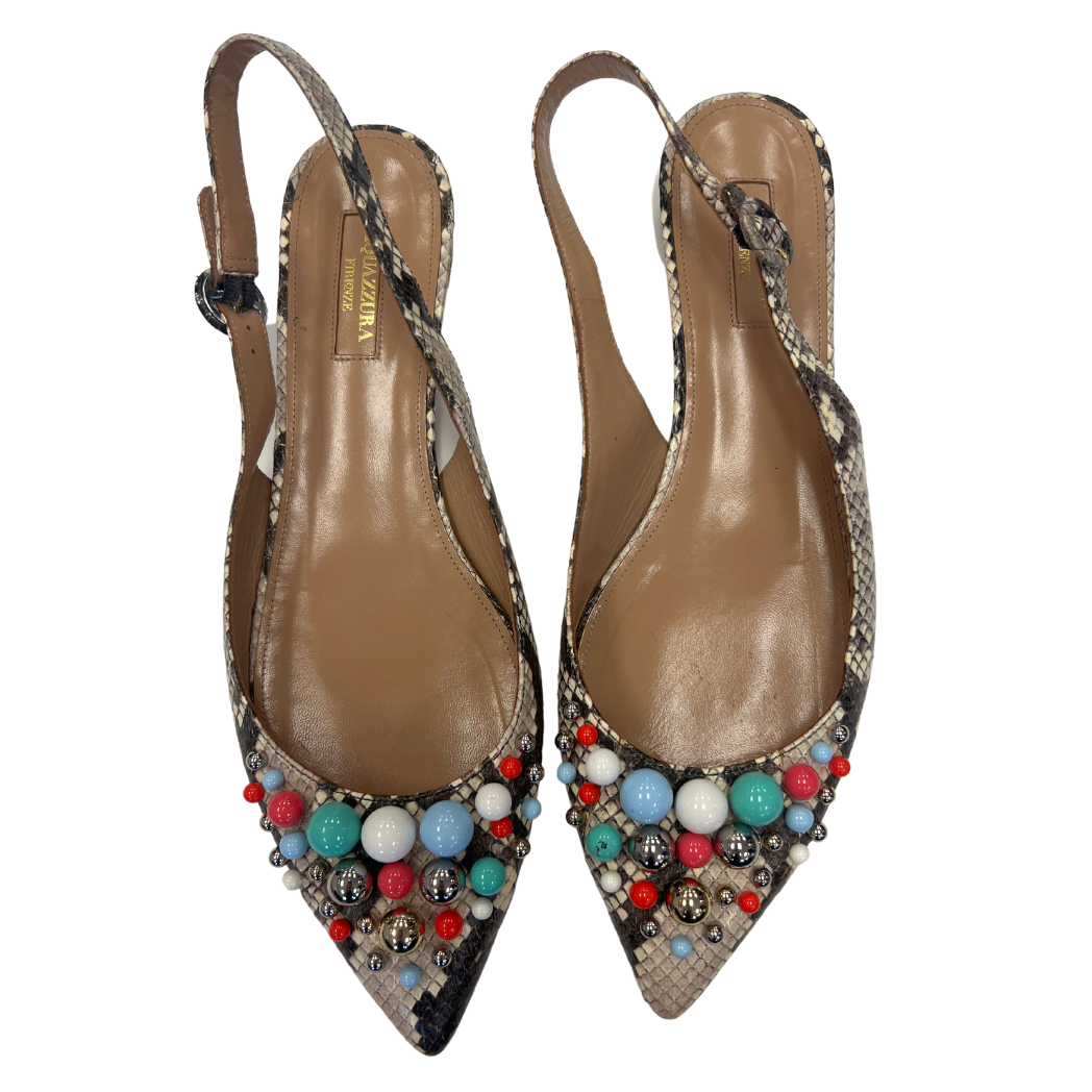 Aquazzura Slingback Flats