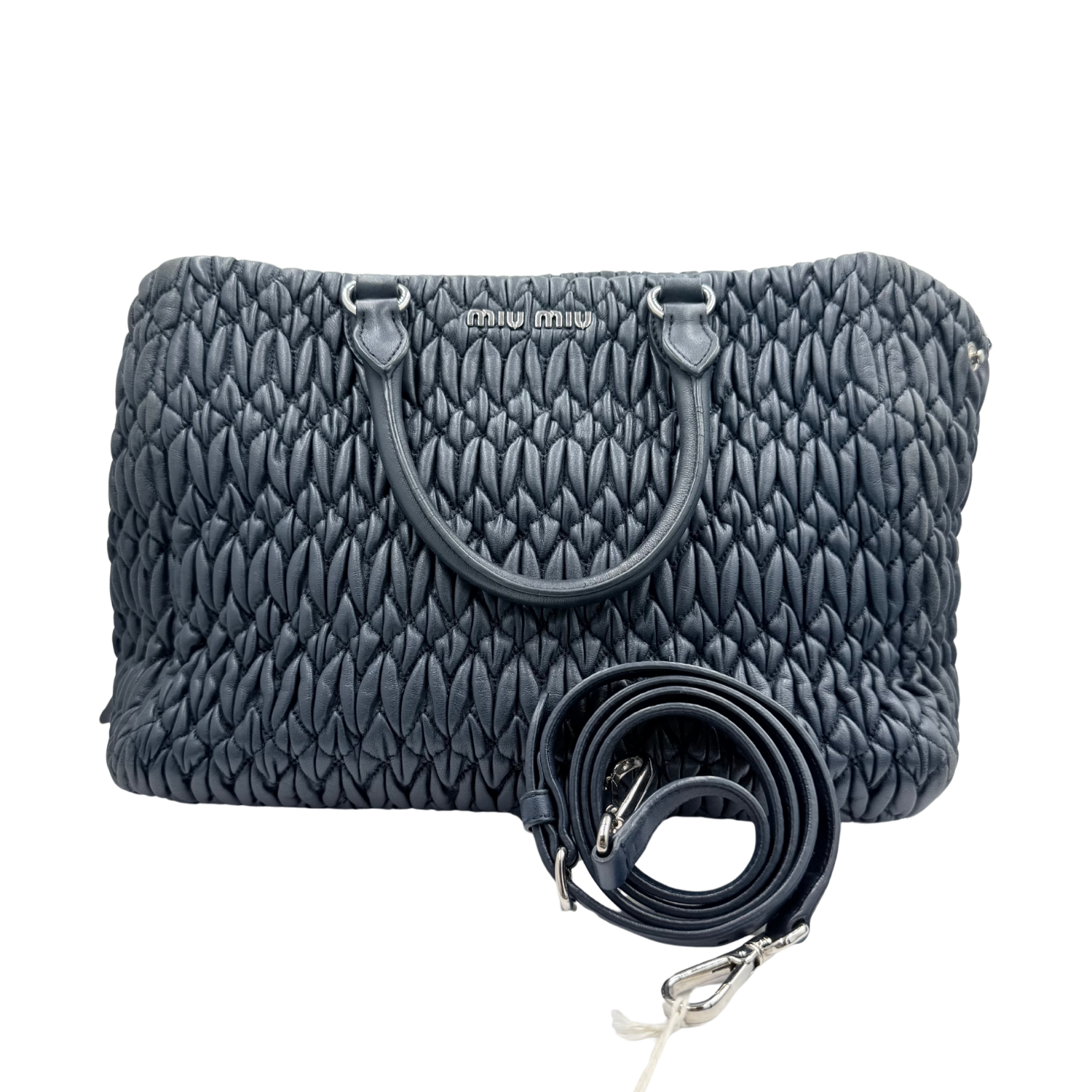 Miu Miu 2way Bag Navy