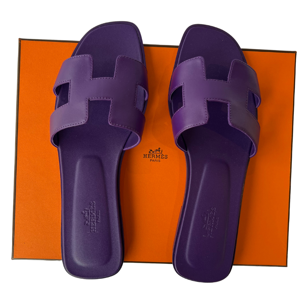 Hermès Oran Sandal Violet