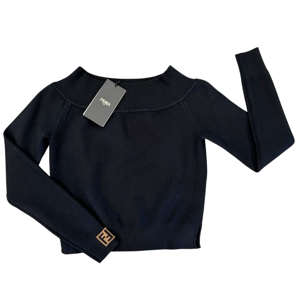 Fendi off the shoulder top shop