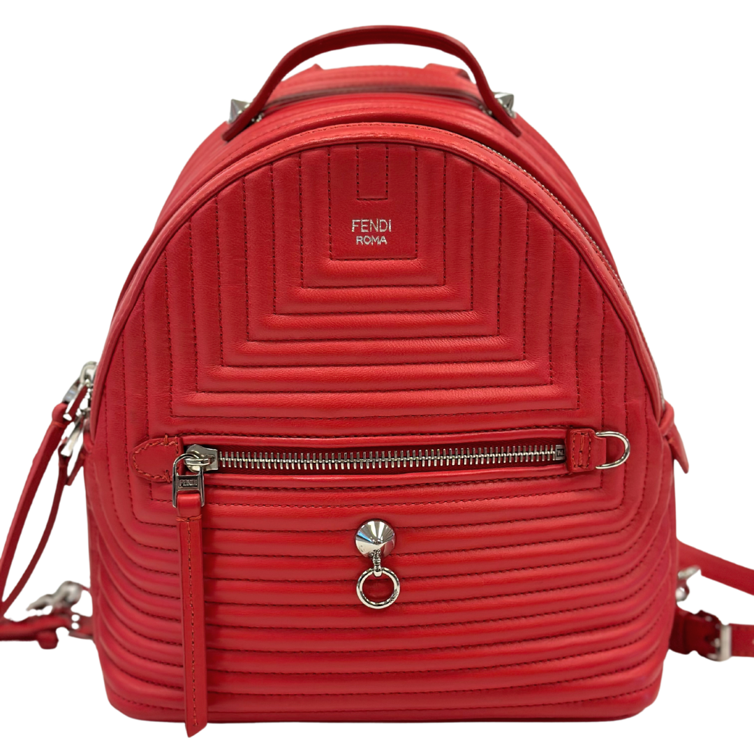 Fendi Dotcom Quilted Backpack
