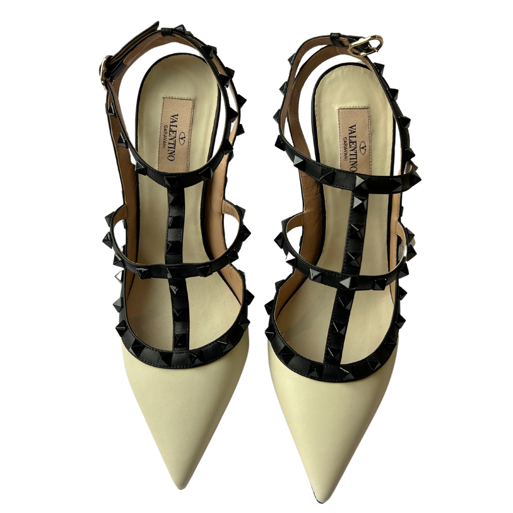 Valentino Rockstud Caged Pumps
