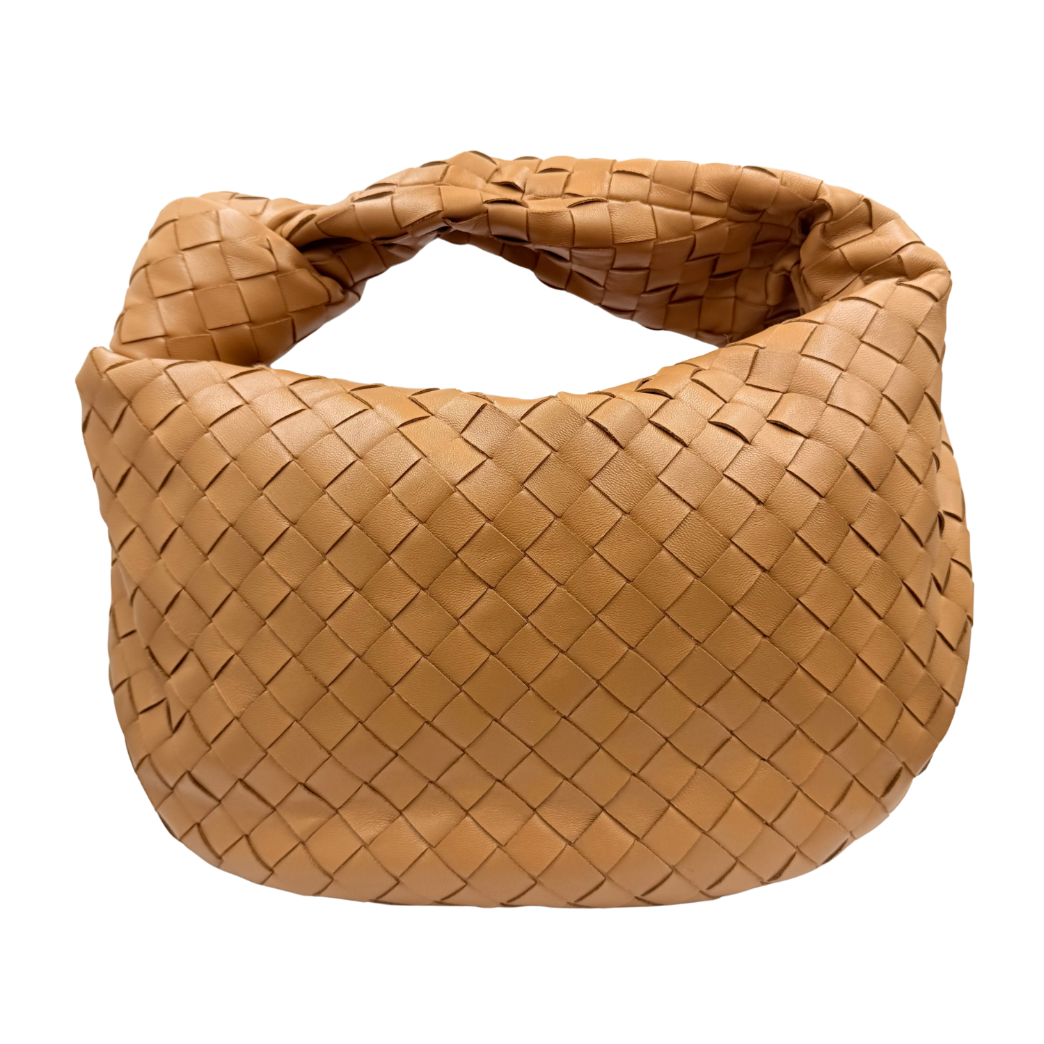 Bottega Veneta Small Intrecciato Jodie Caramel