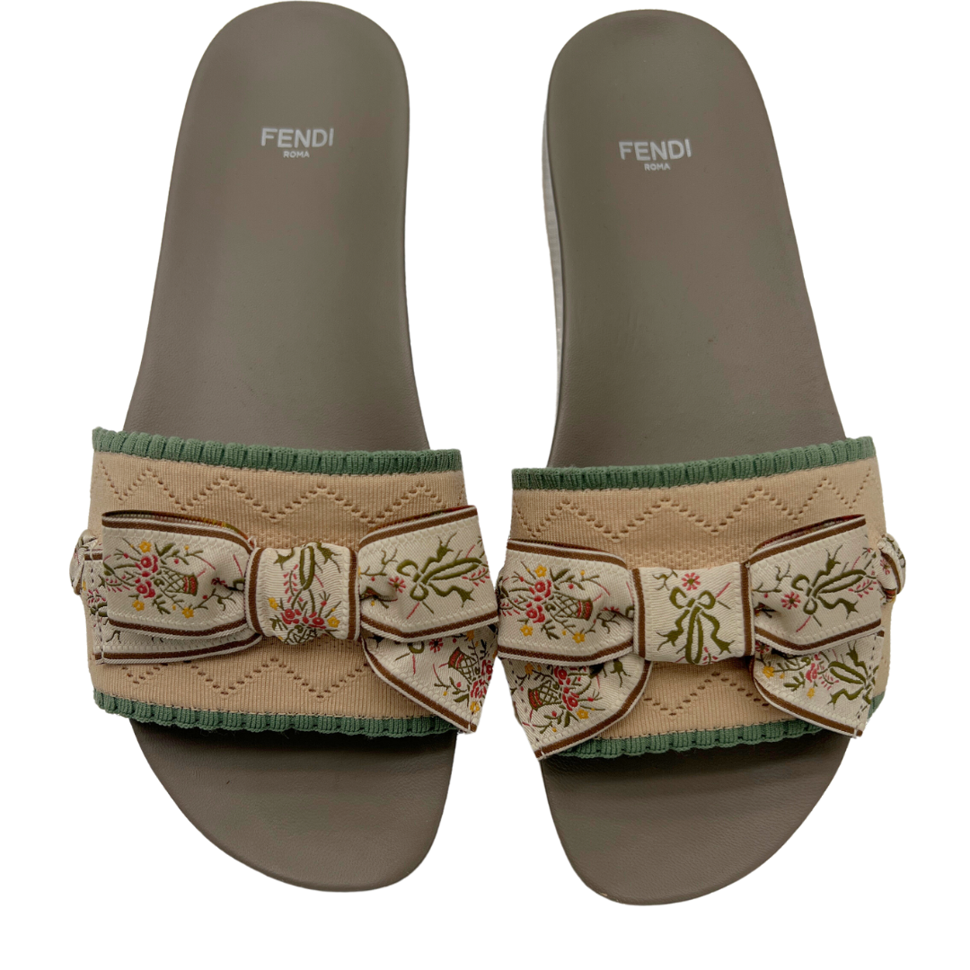 Fendi Bow Slides