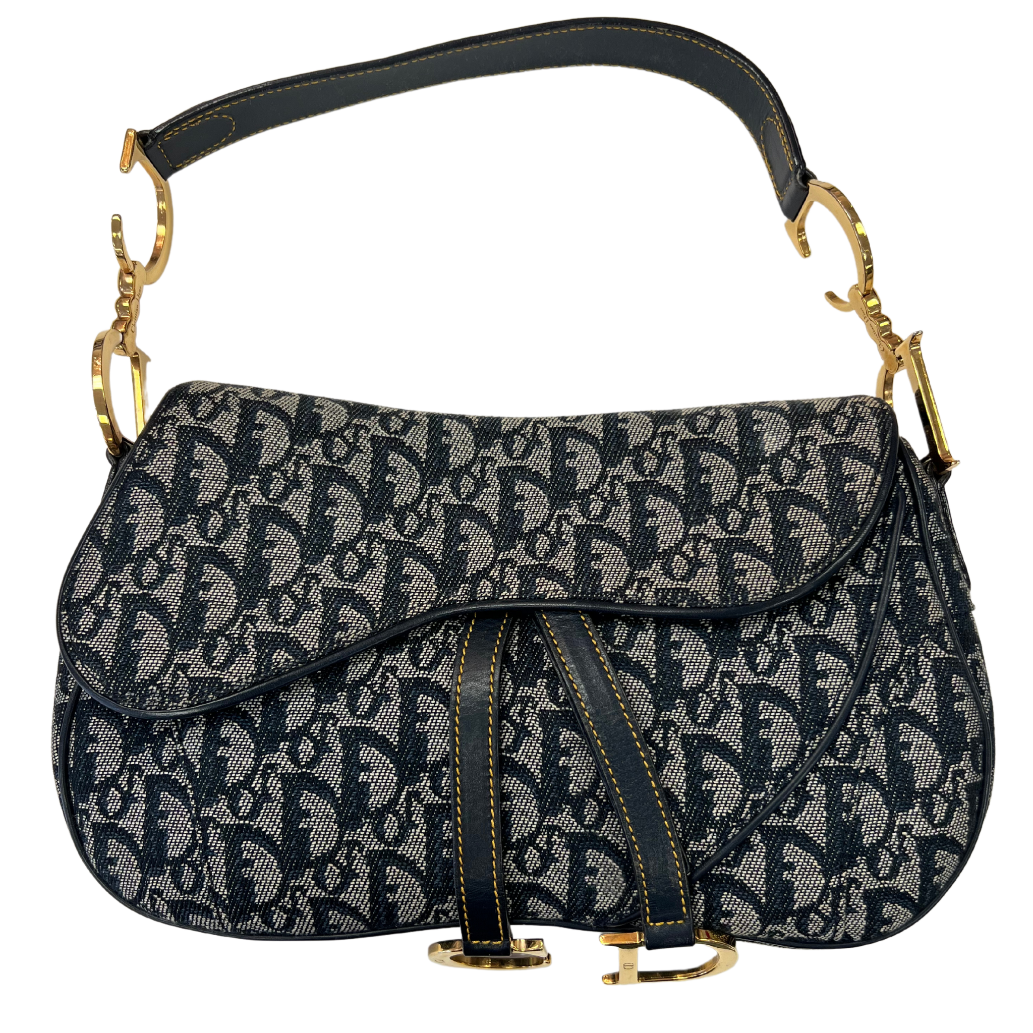 Christian Dior Double Saddle Bag
