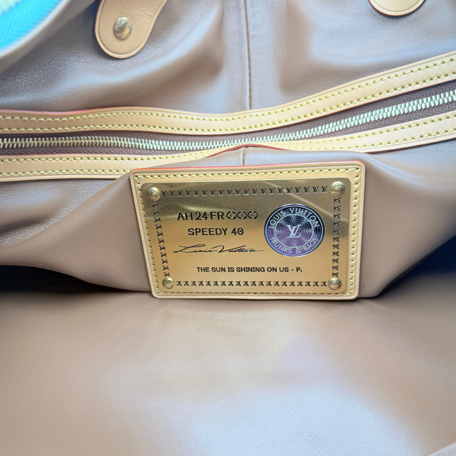 Louis Vuitton Speedy P9 Bandoulière 25 Turquoise