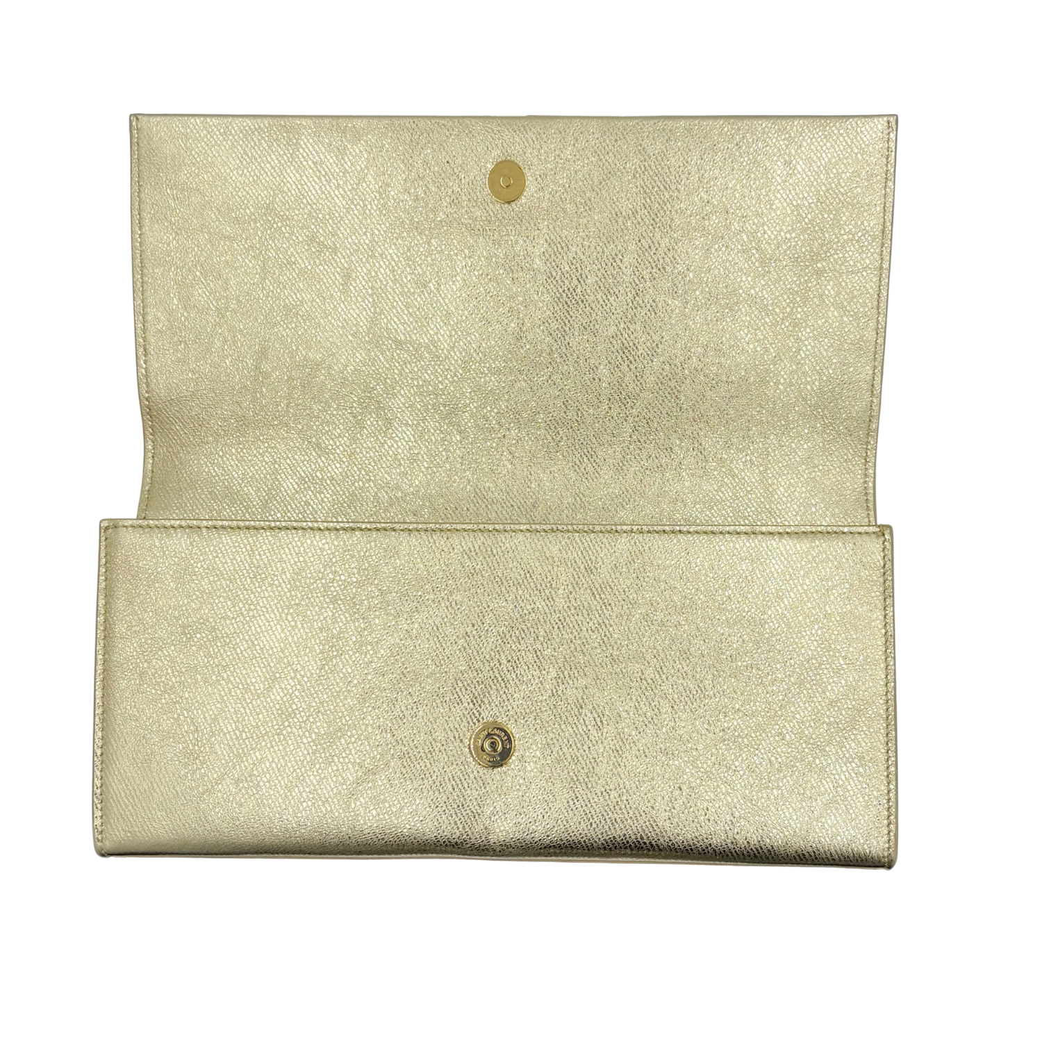 Yves Saint Laurent Kate Tassel Clutch Gold