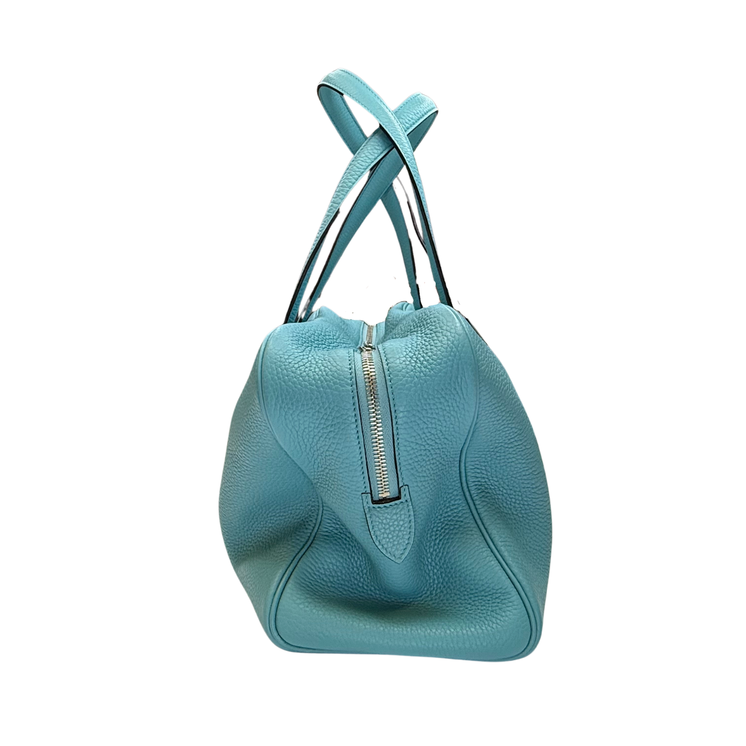 Hermès Victoria II 35 Blue Jean