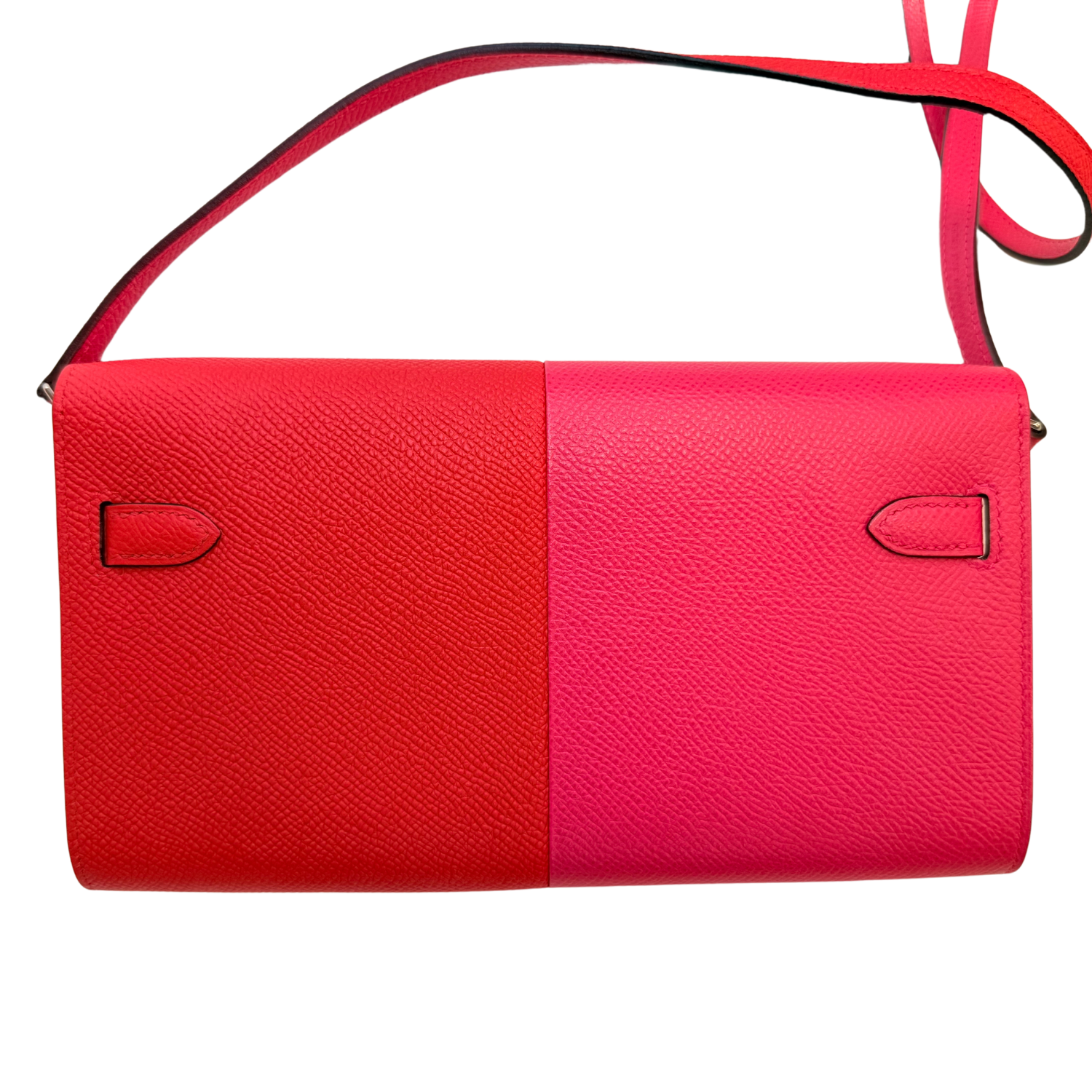 Hermès Two-Tone Kelly To Go Rose De Coeur