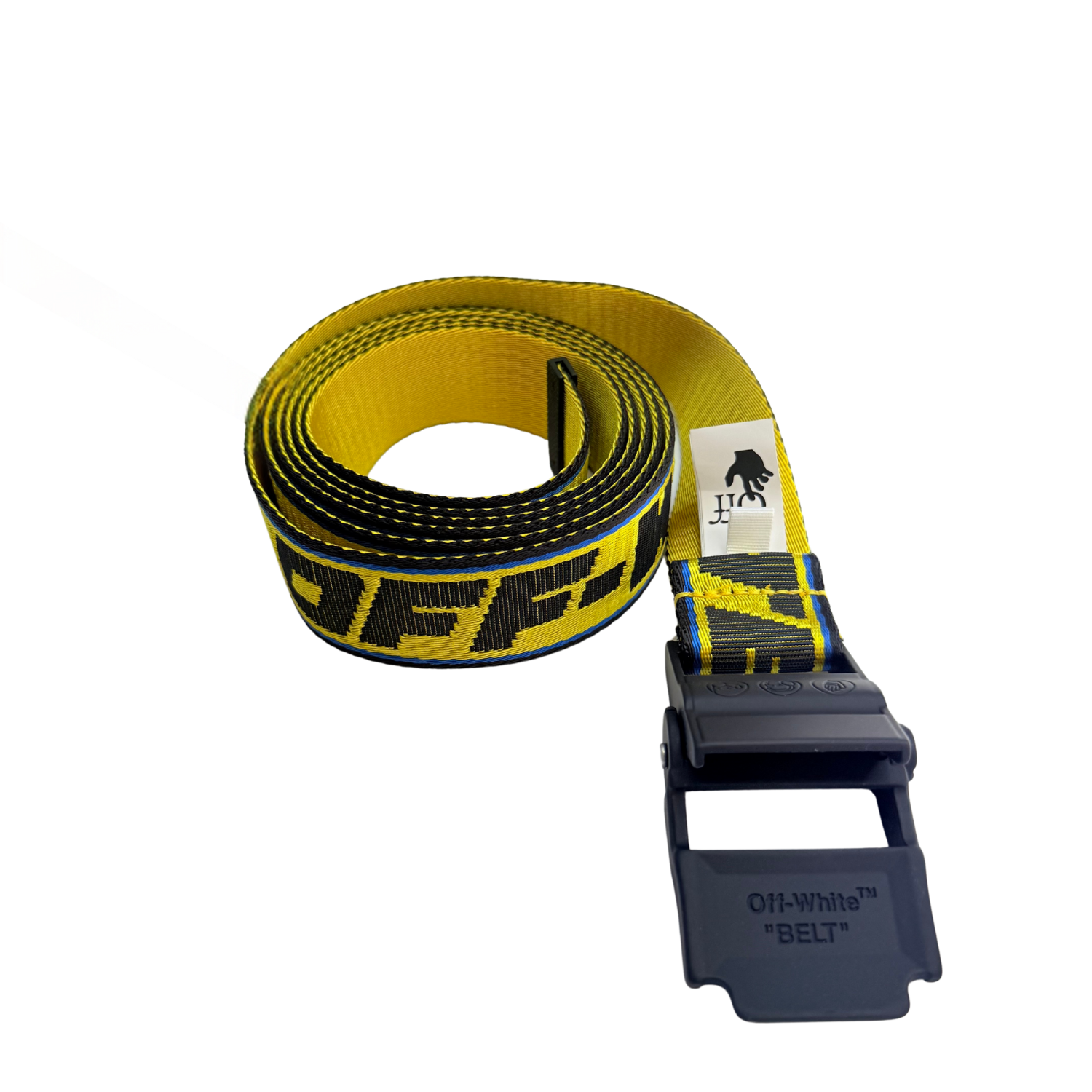 Off-White Industrial Belt Yellow