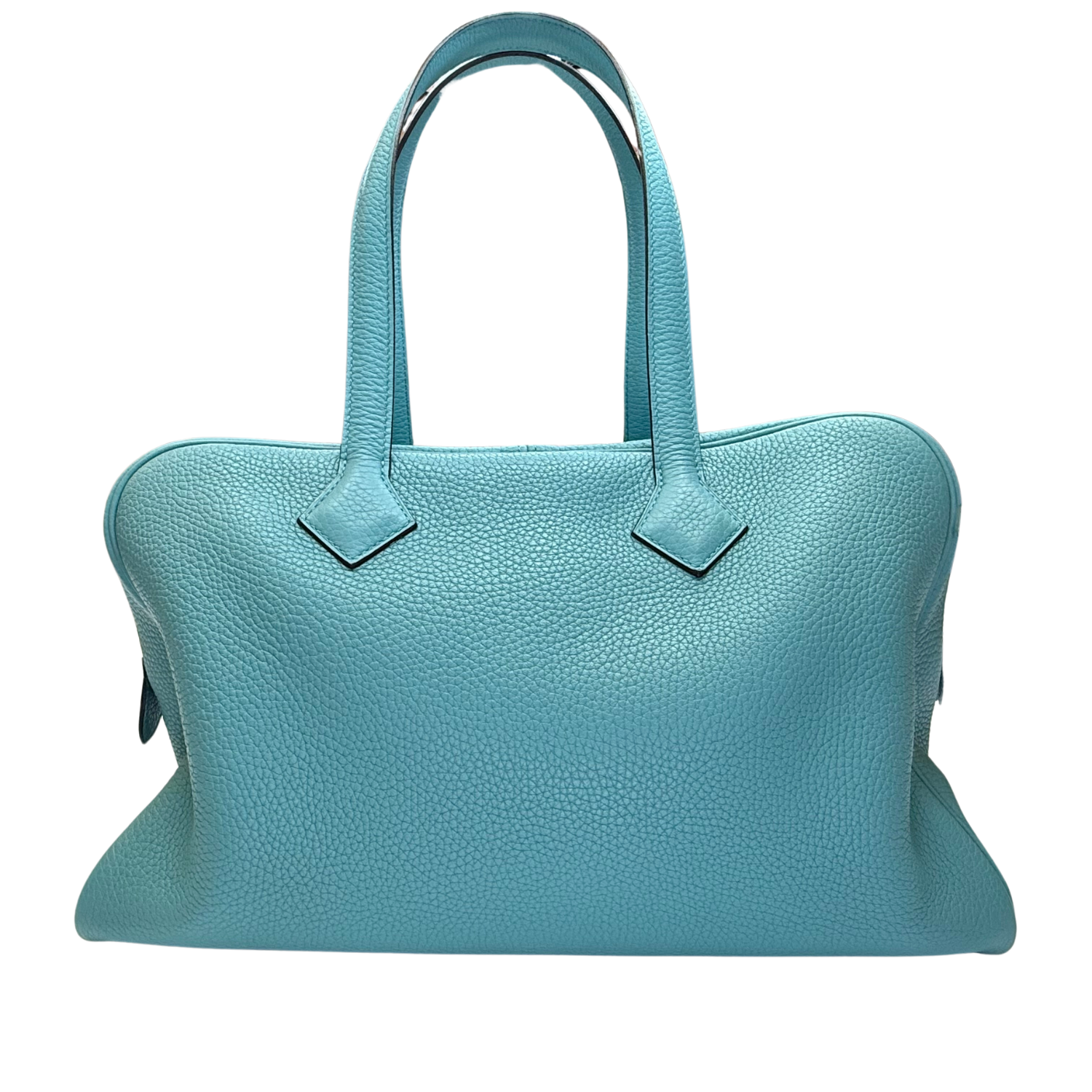 Hermès Victoria II 35 Blue Jean