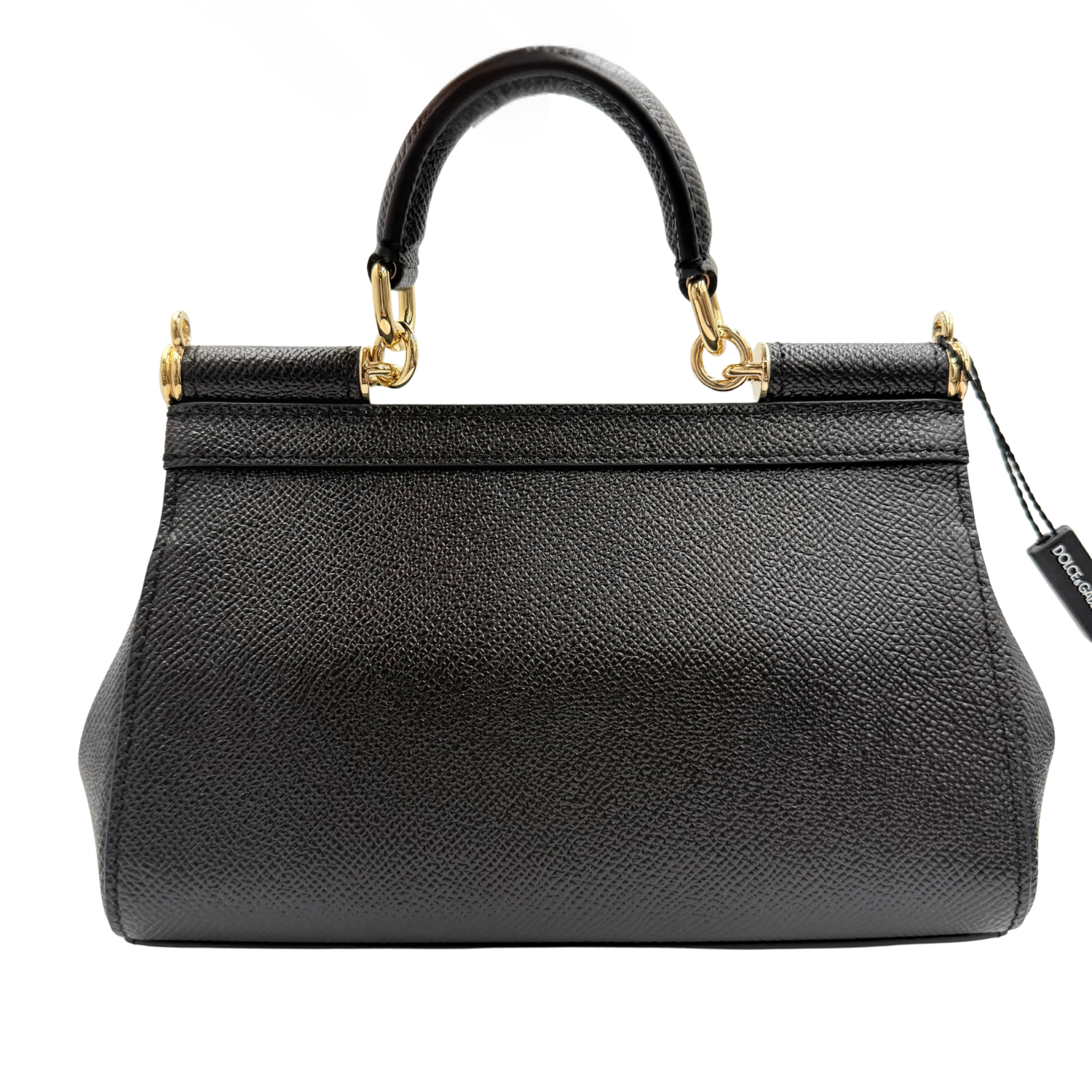 Dolce & Gabbana Small Sicily Handbag Black
