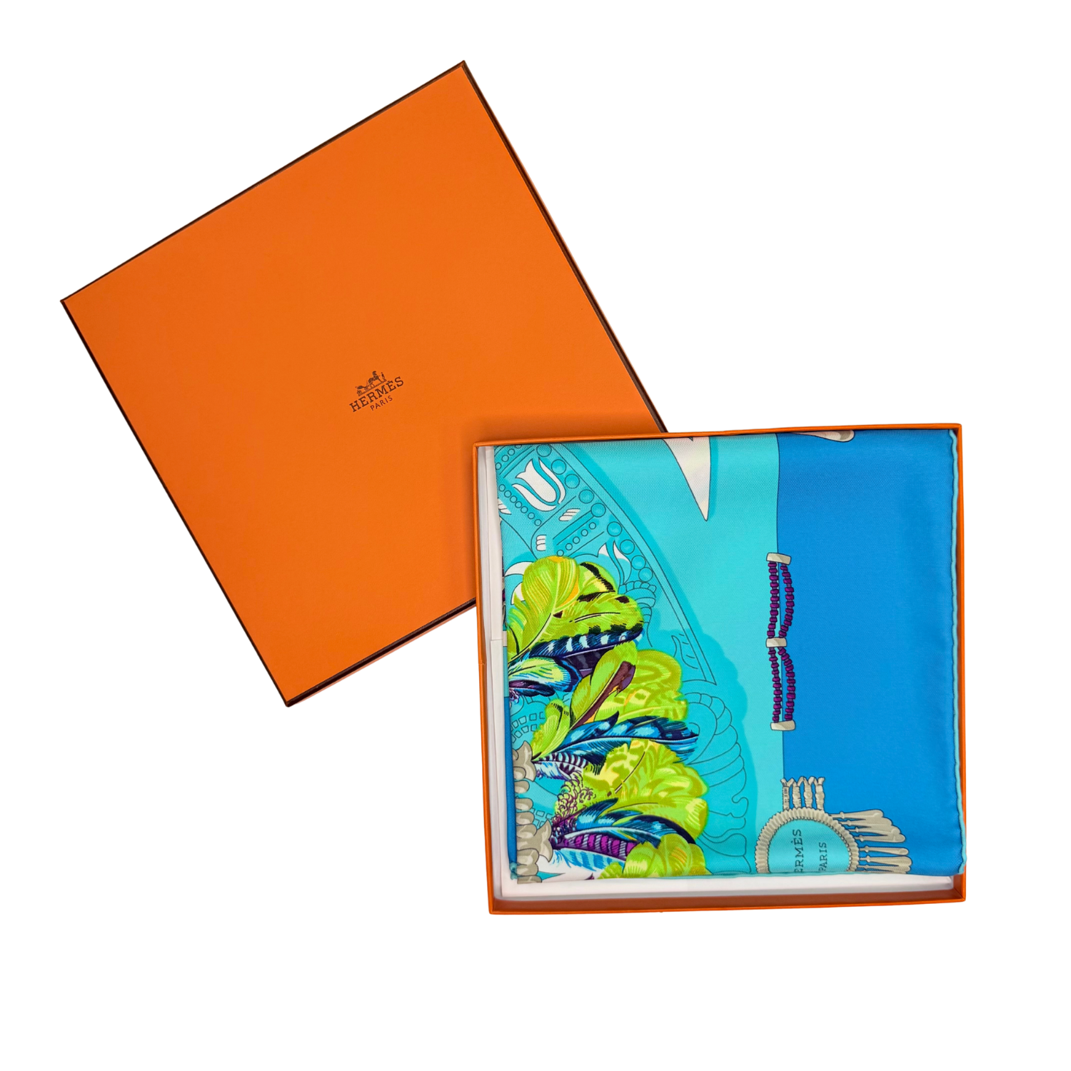 Hermès Mexique Silk Scarf