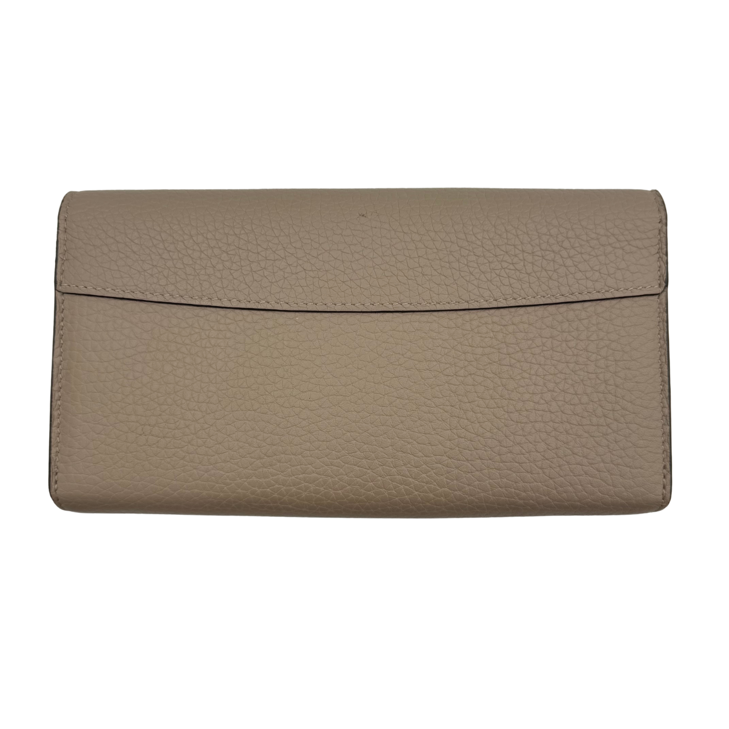 Louis Vuitton Capucines Flap Wallet Pebble