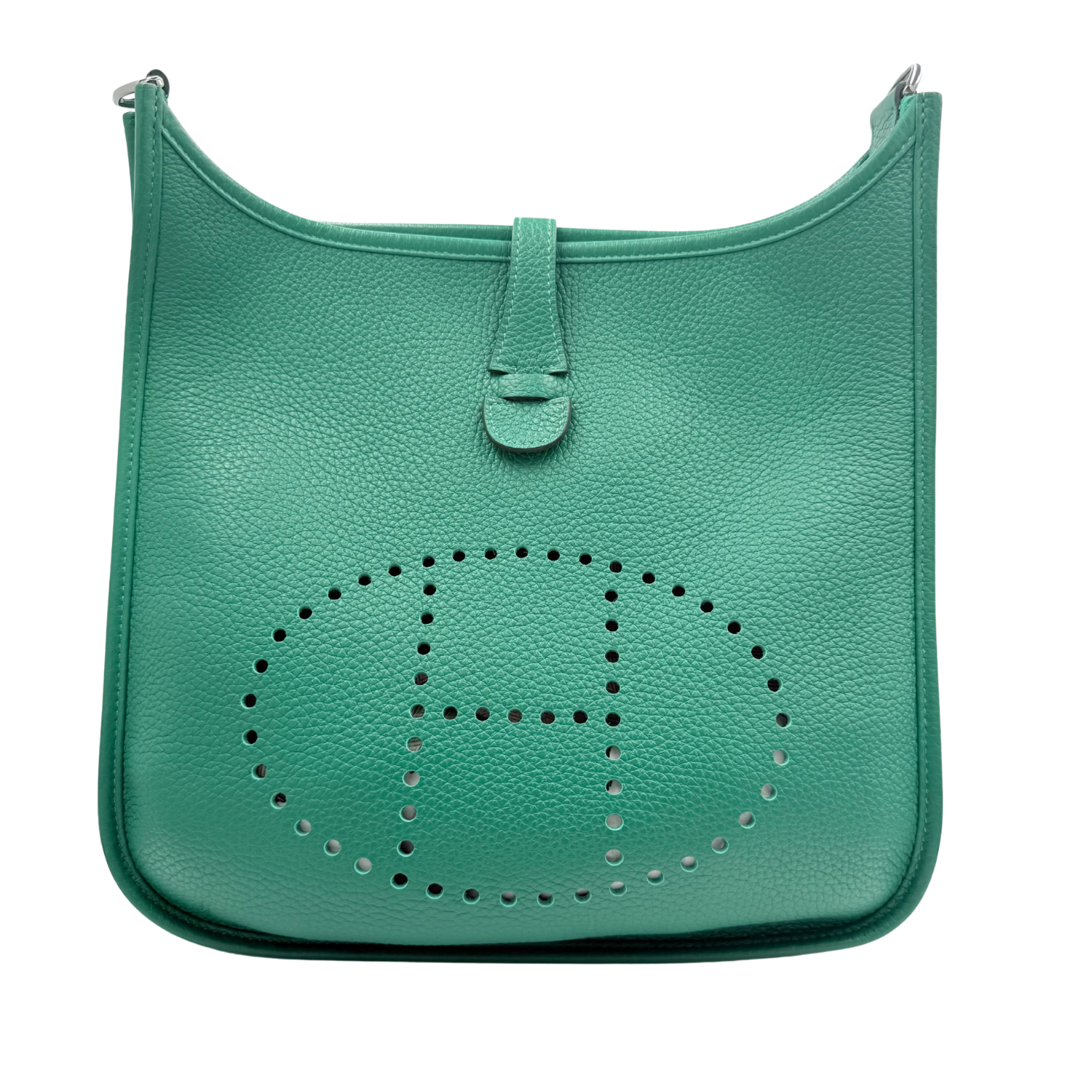 Hermès Clemence Evelyne III PM 29 Vert Vertigo