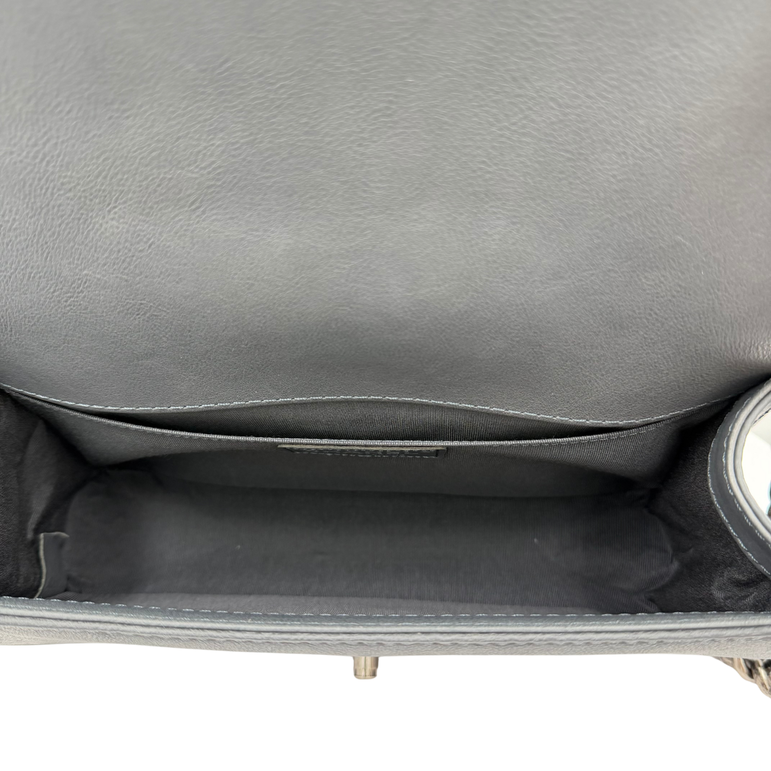 Chanel Medium Paris-Dallas Cowboy Boy Bag Gray