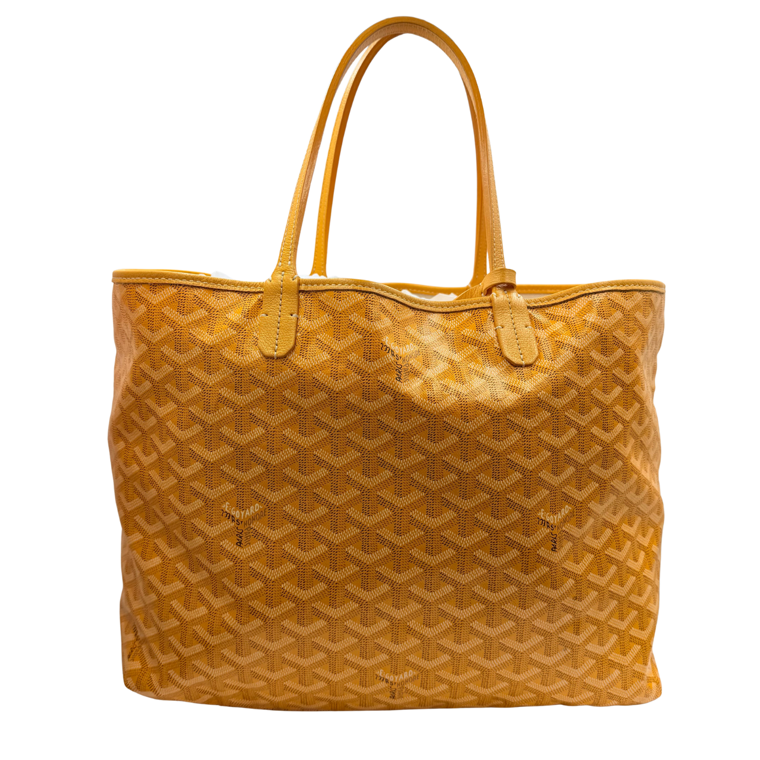 Goyard Goyardine St. Louis PM w/ Pouch Yellow