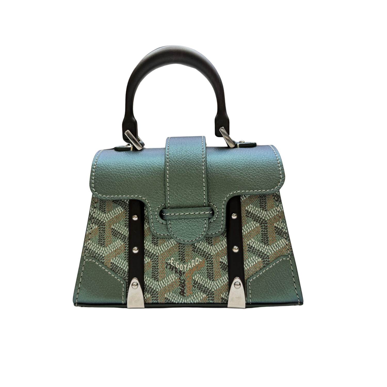 Goyard Saïgon Structuré Nano Bag Pearly Green