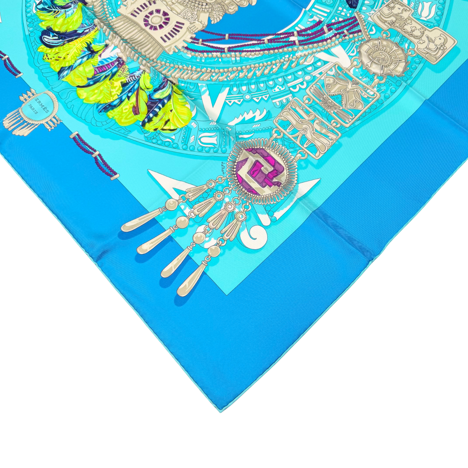 Hermès Mexique Silk Scarf