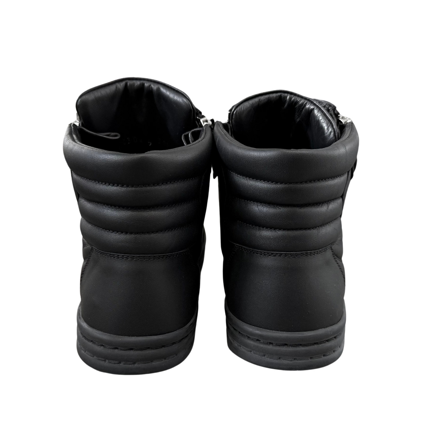 Chanel Interlocking CC Leather High Top Sneakers