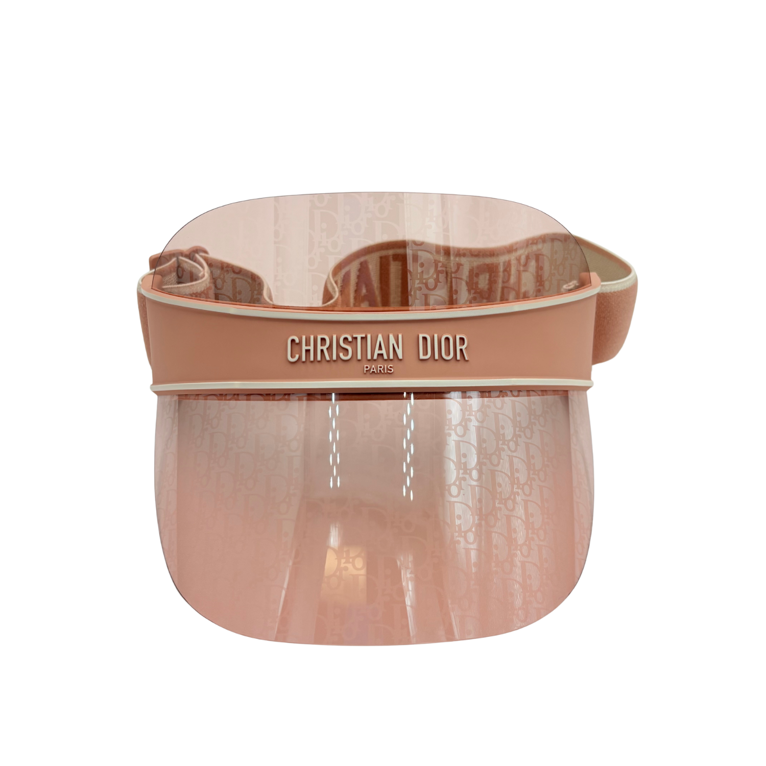 Christian Dior Fiber DiorClub V1U Visor Pink