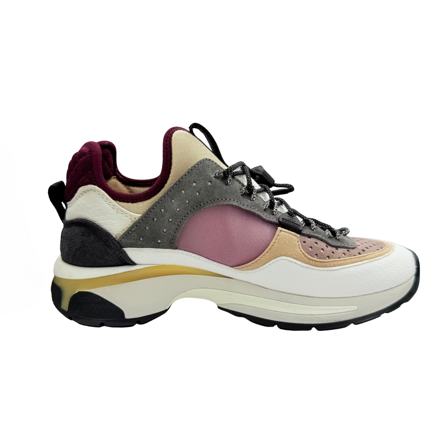 Chanel CC Athletic Sneakers Purple Print