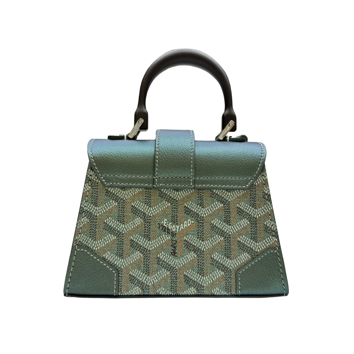 Goyard Saïgon Structuré Nano Bag Pearly Green