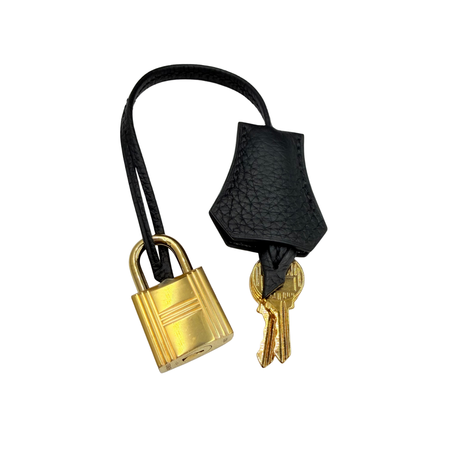 Hermès Kelly 28 Togo Retourne Leather Black