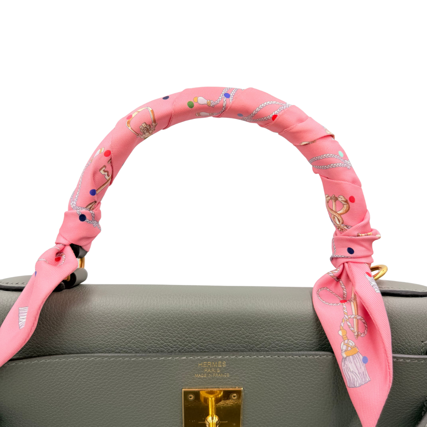 Kelly 28 with Hermès Twilly