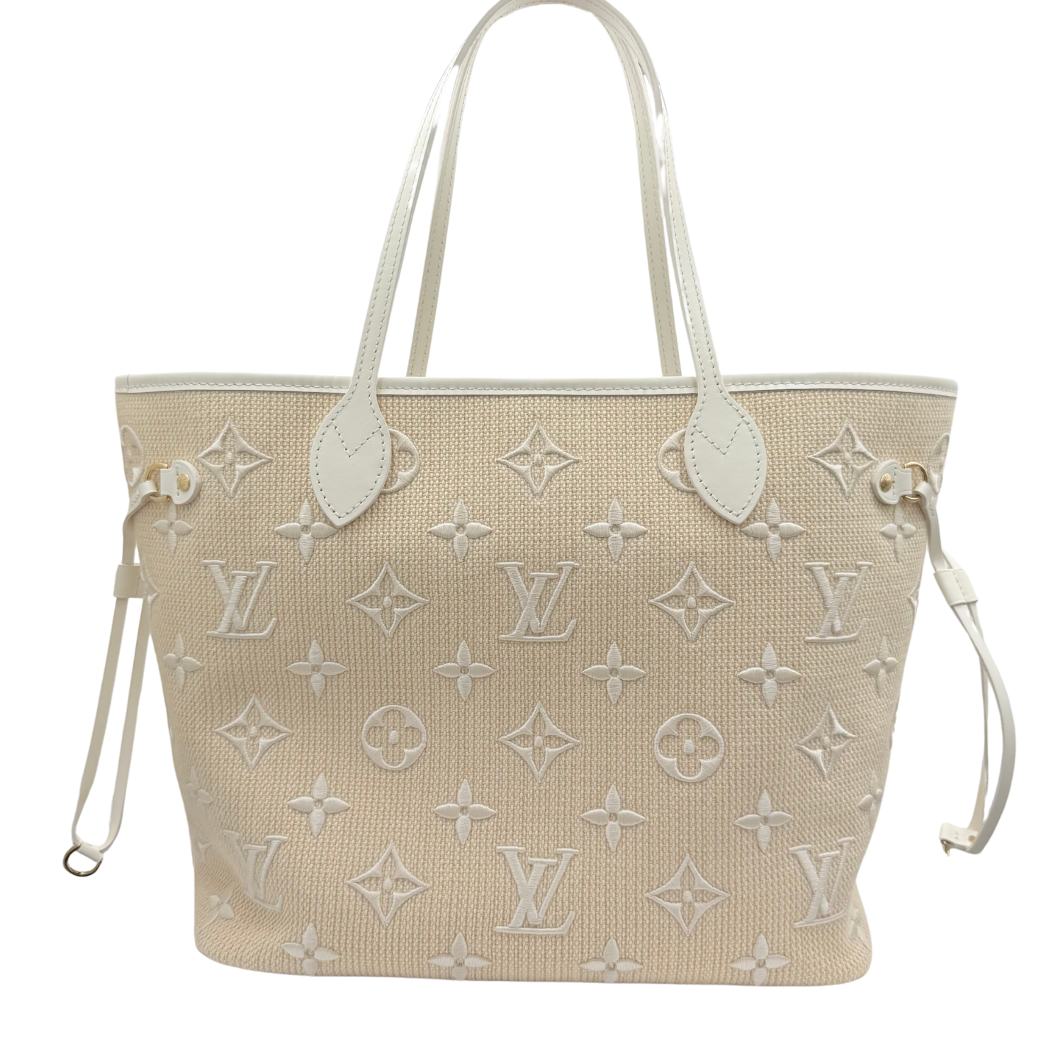 Louis Vuitton Monogram By The Pool Neverfull MM with Pouch