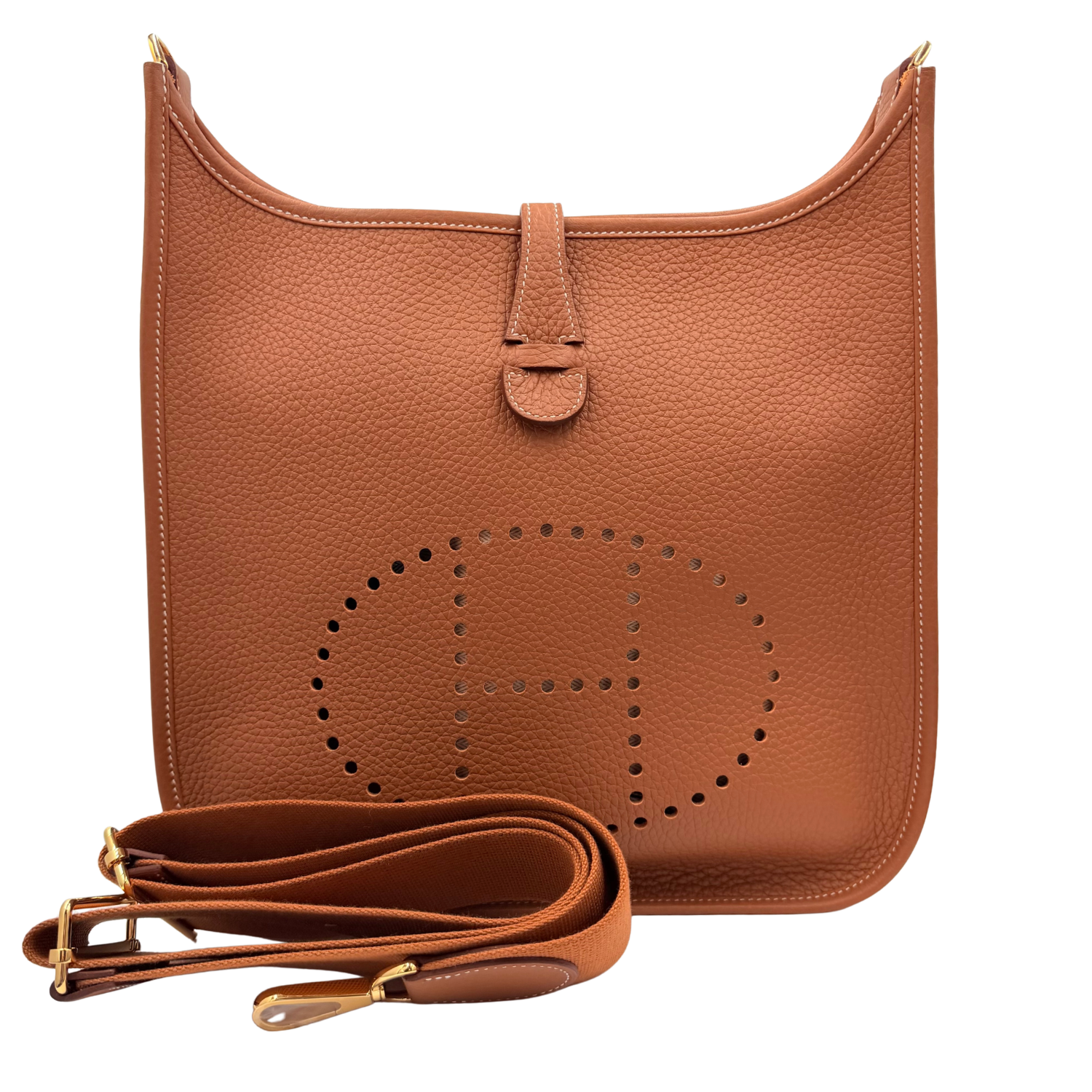 Hermès Evelyne III PM Gold