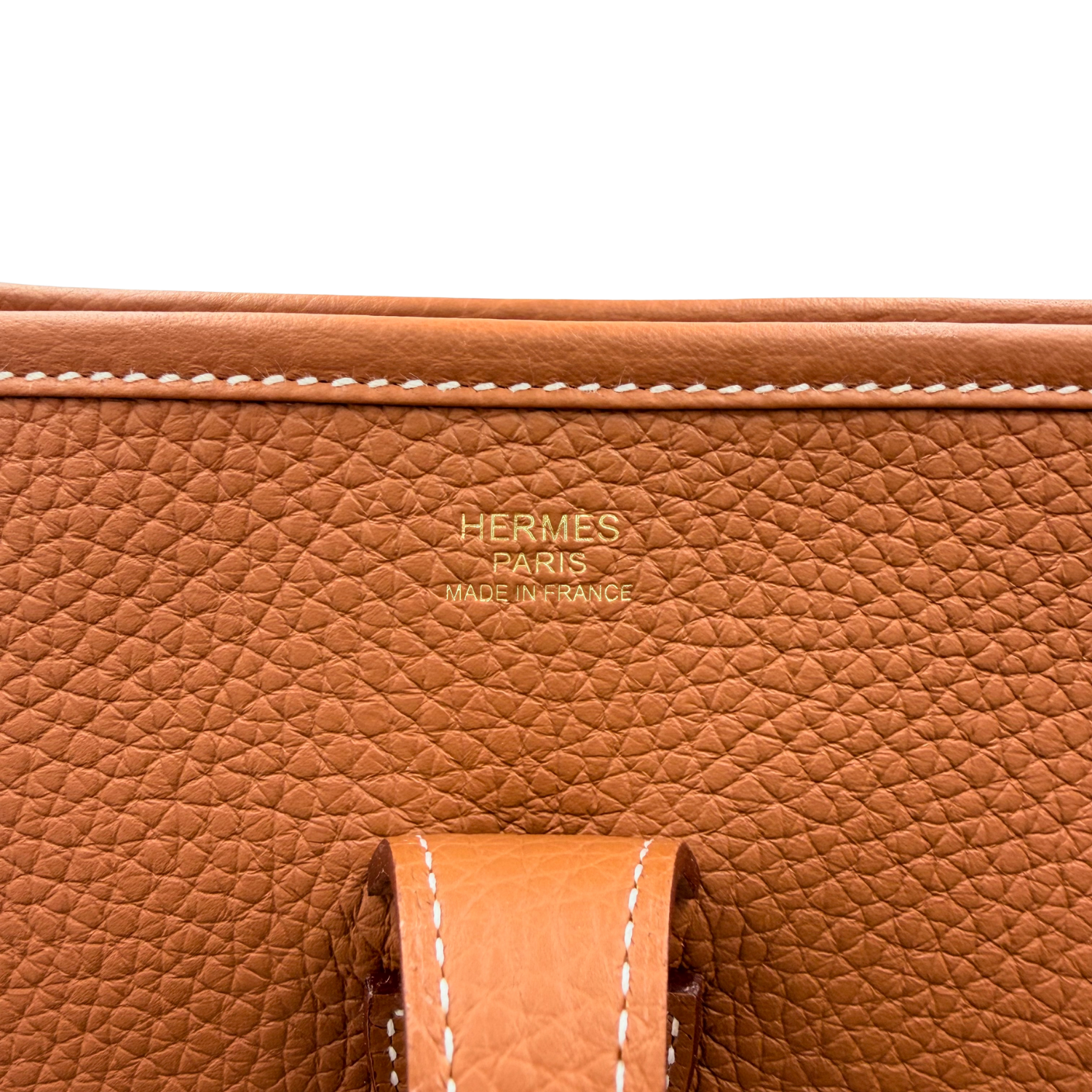 Hermès Evelyne III PM Gold