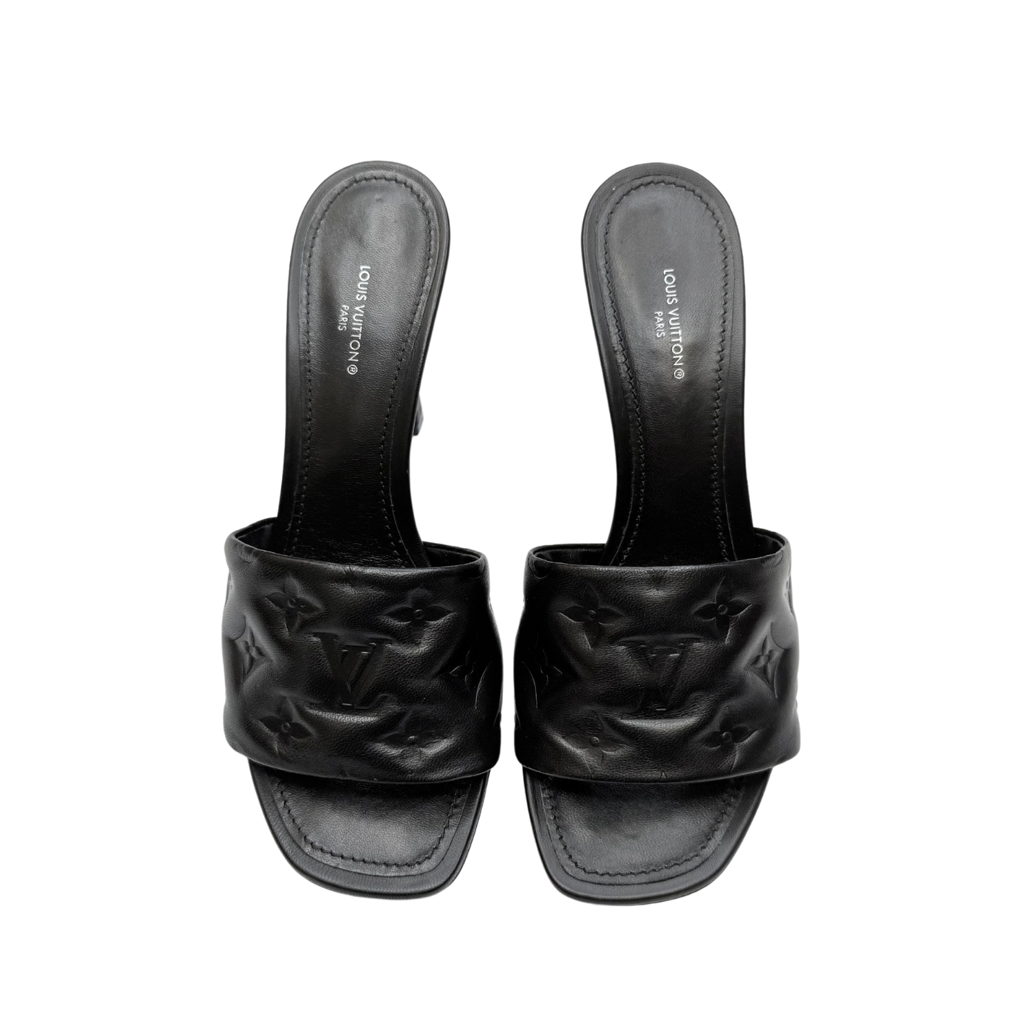 Louis Vuitton Revival Mules Black