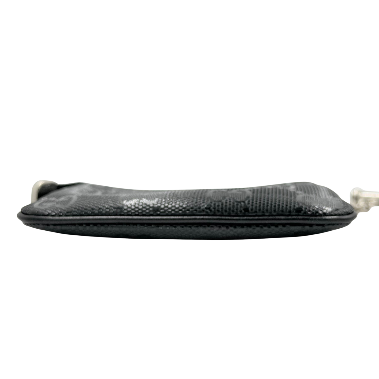 Gucci Key Pouch GG Imprimé Pouch Black