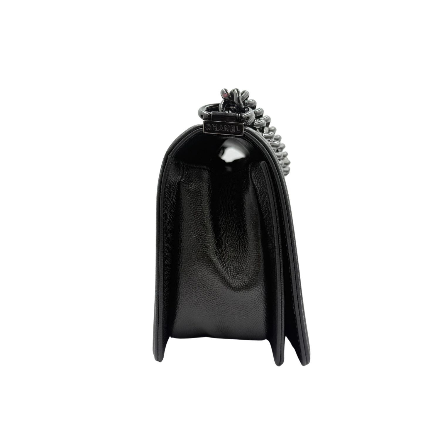 Chanel Medium So Black Boy Handbag