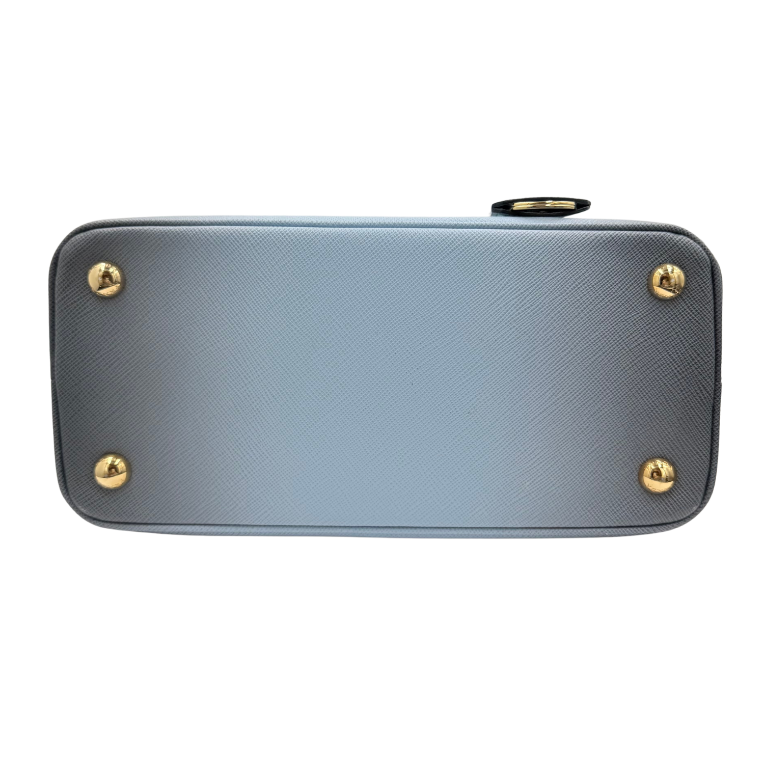 Small Ombre Saffiano Galleria Bag Blue