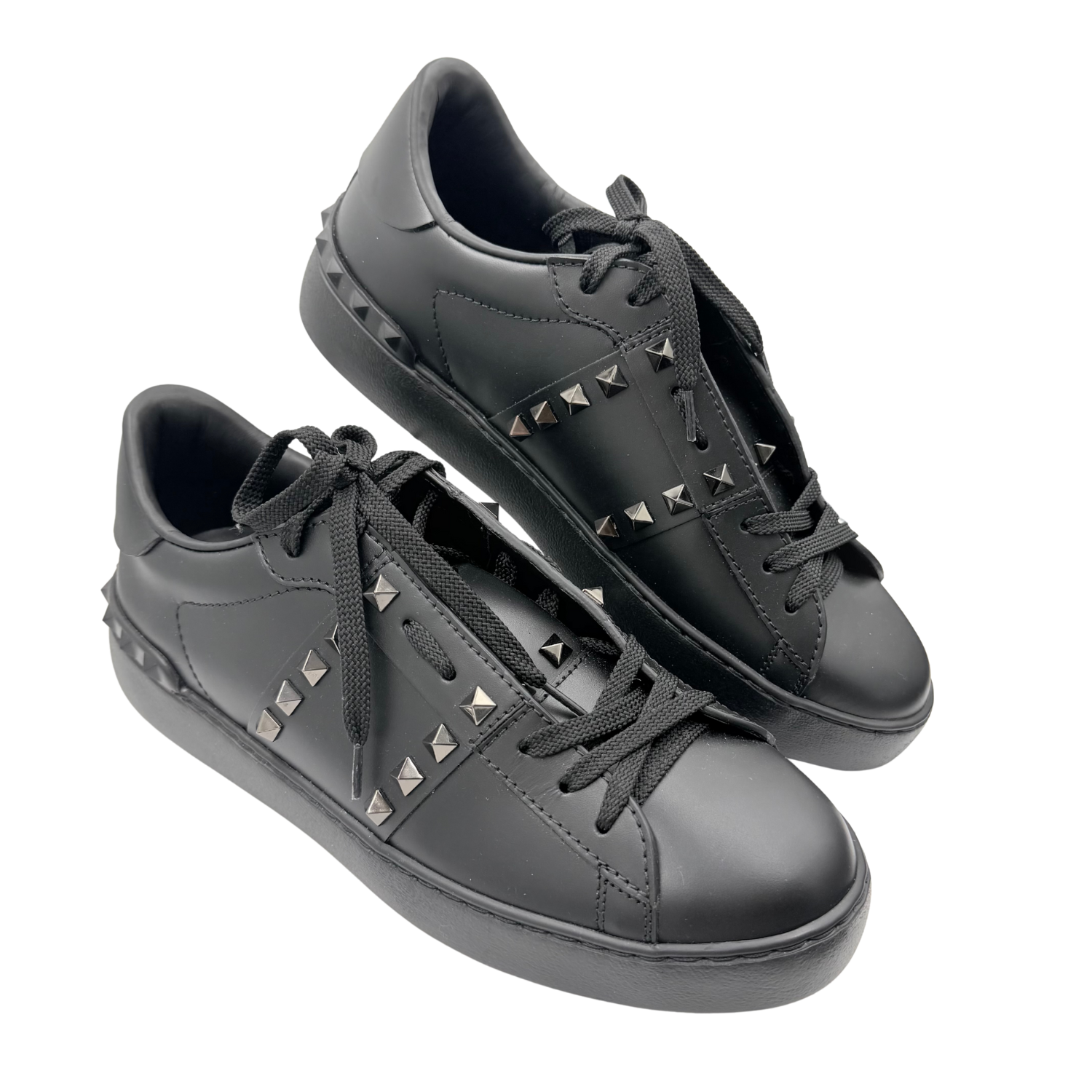 Valentino Rockstud Untitled Sneakers Black