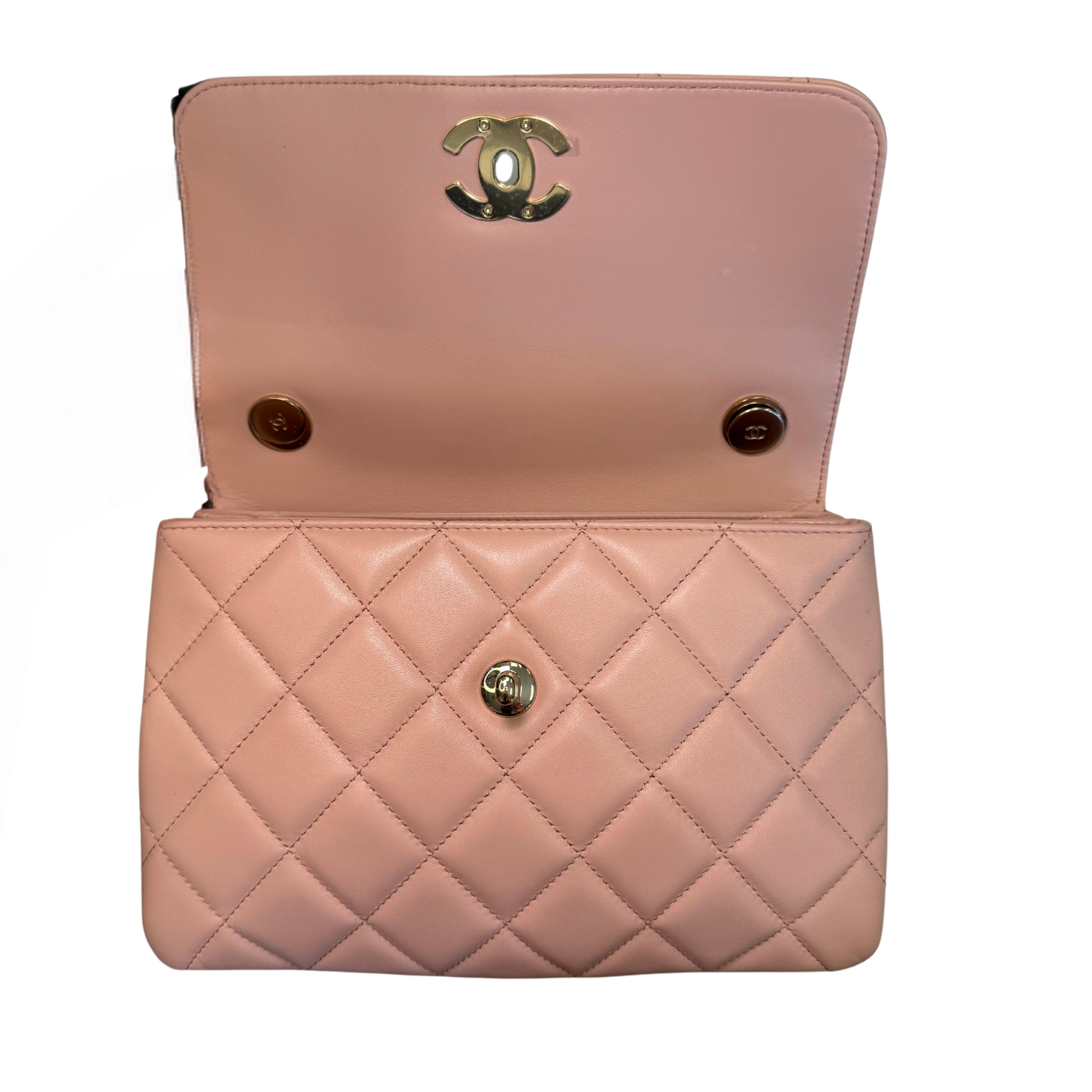 Chanel Classic Small Trendy Flap Bag Pink