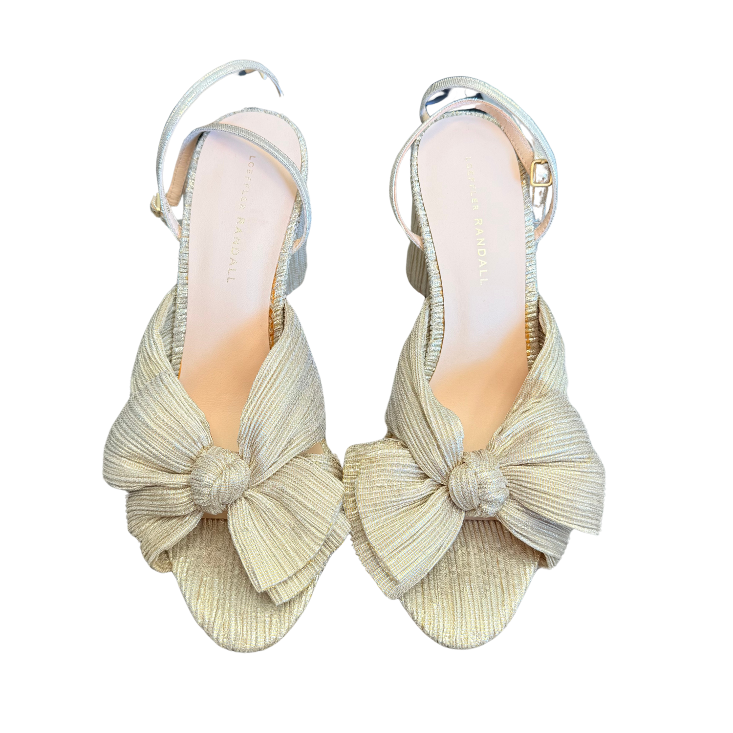 Loeffler Randall Camellia Bow Heeled Sandals