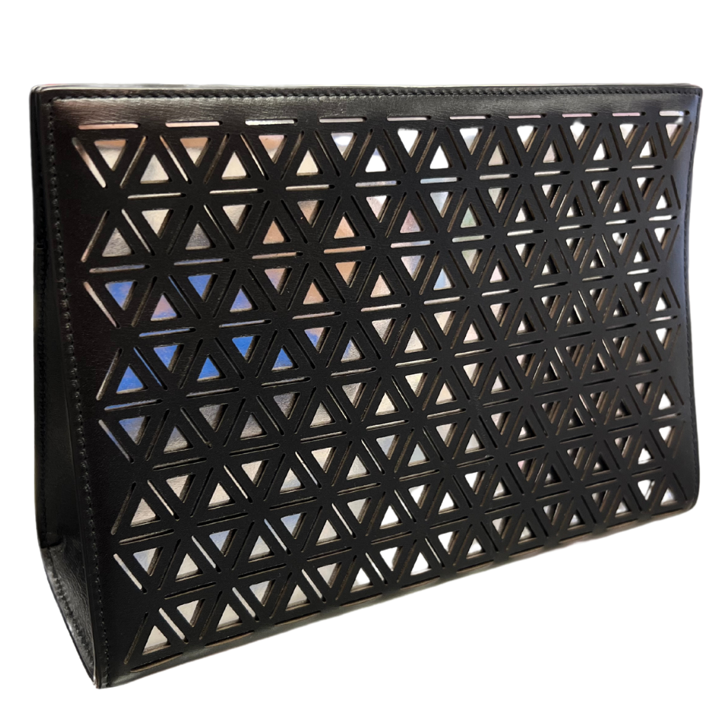 Alaia Mirrored Clutch