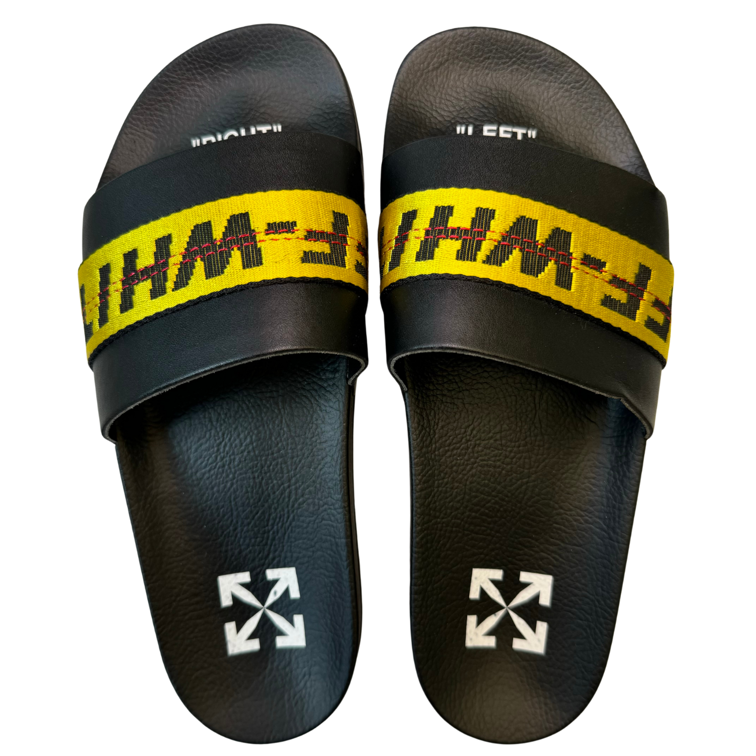 Off-White Industrial Slides