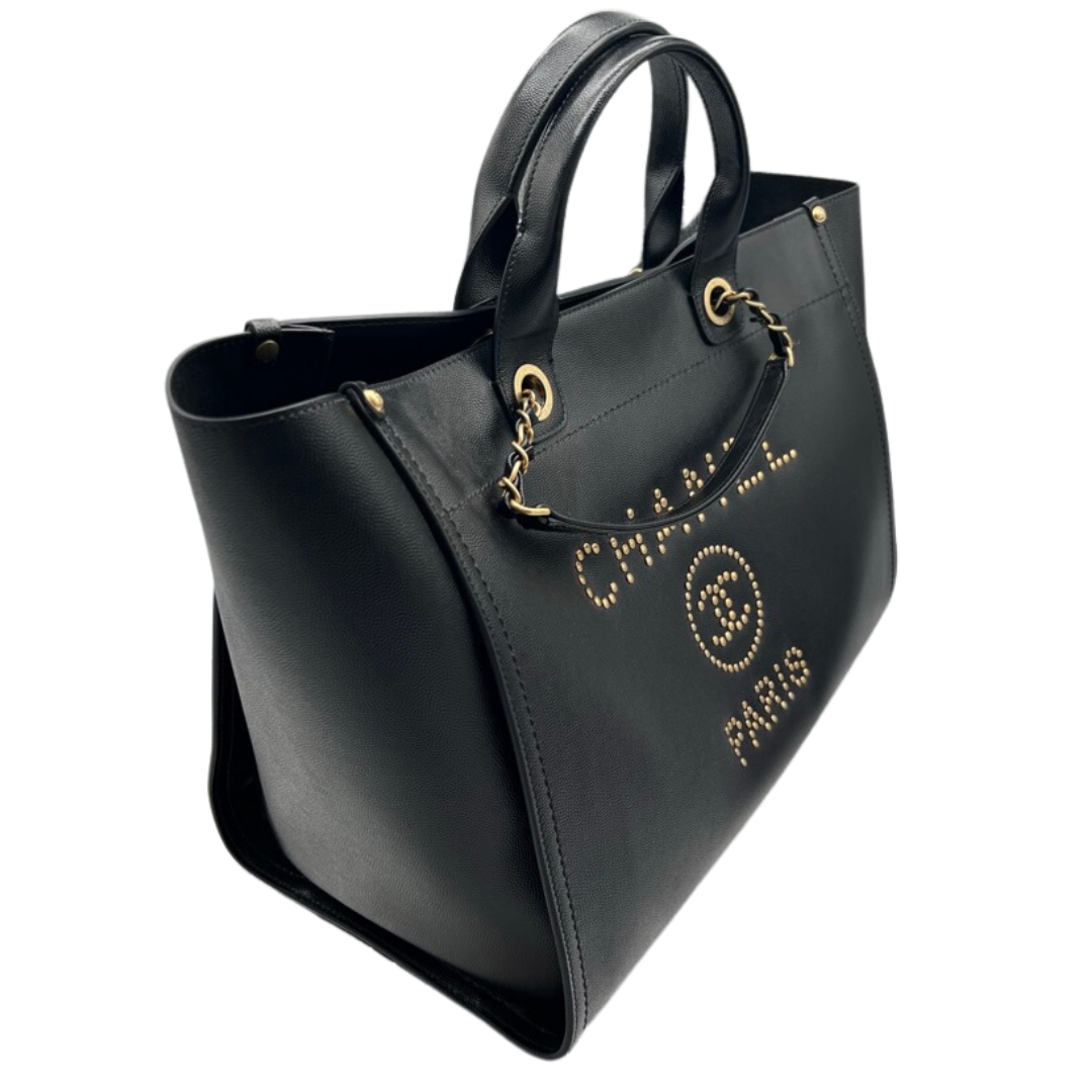 Chanel Denim Deauville Black
