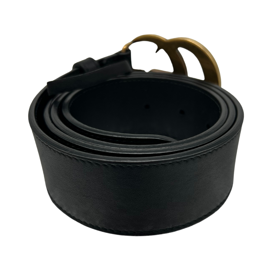 Gucci Large GG Marmont Leather Belt