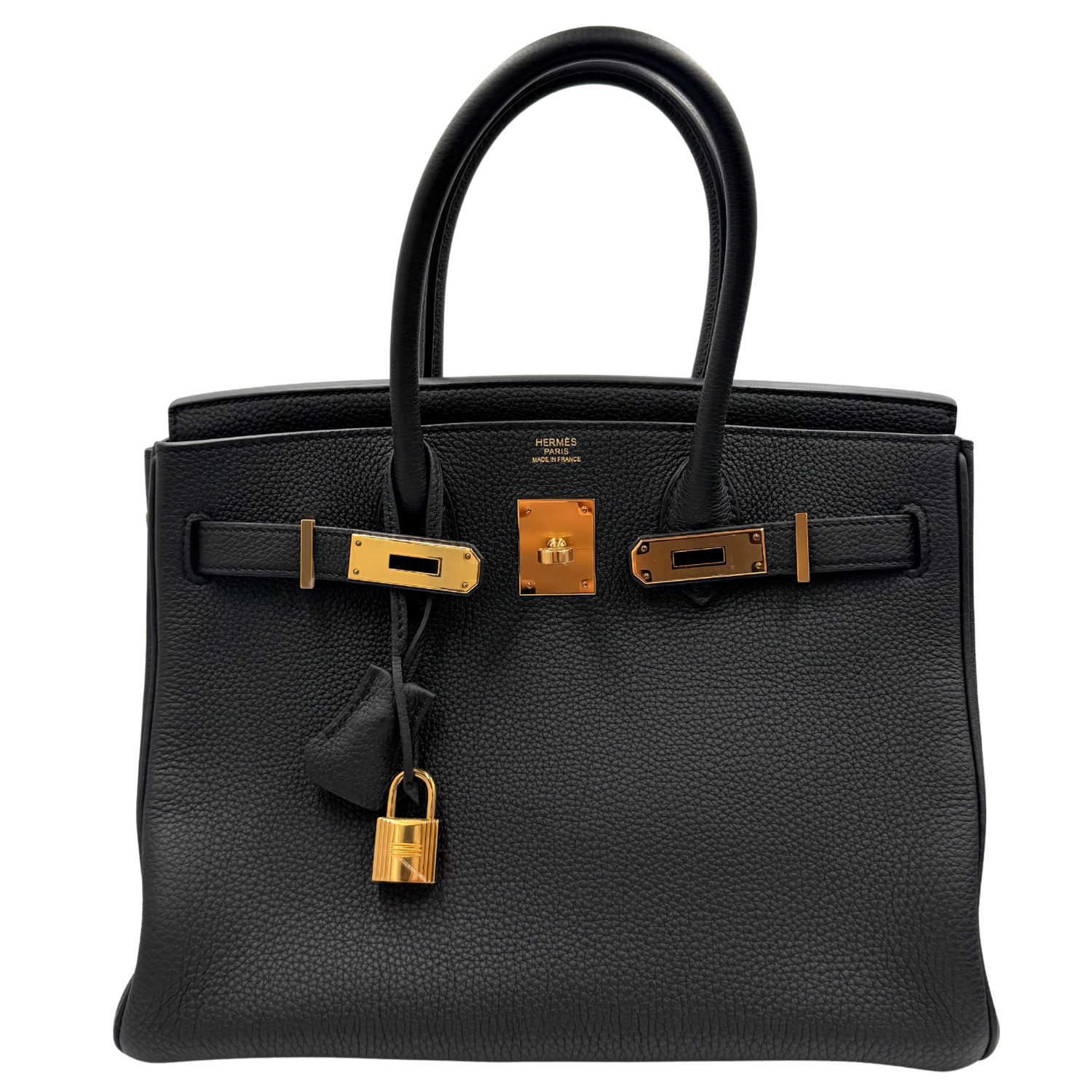 Hermès Birkin 30 Togo Leather Black with Gold Hardware