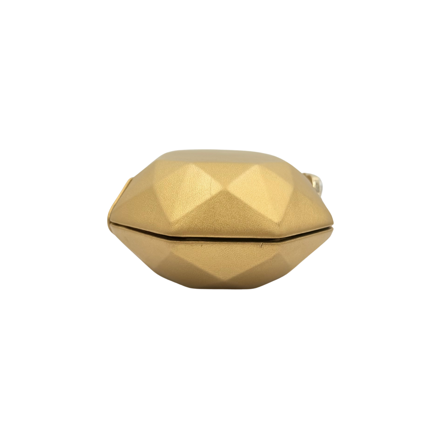 Chanel Vintage Limited Asymmetric Gold Bar Clutch