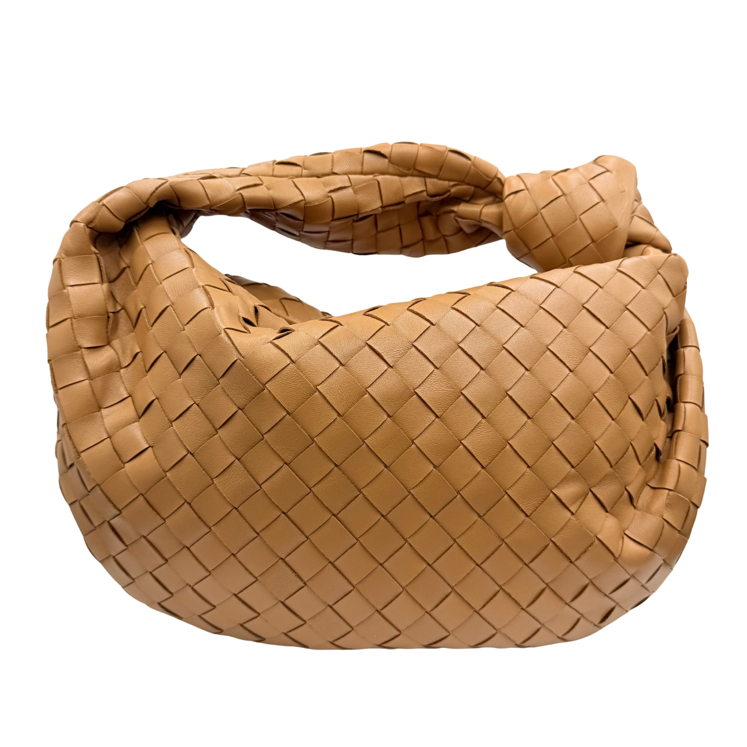 Bottega Veneta Small Intrecciato Jodie Caramel