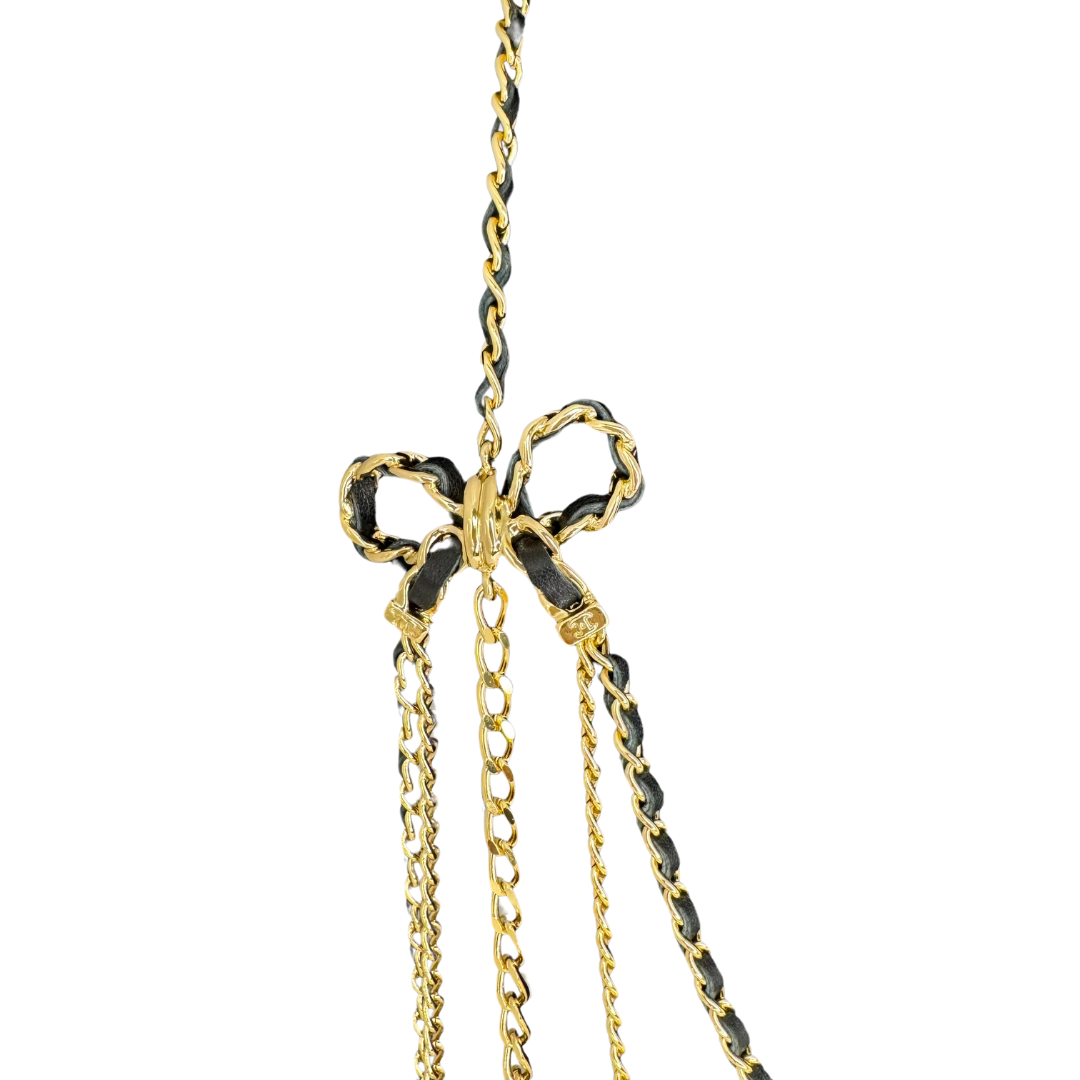 Chanel Multistrand Gold Necklace