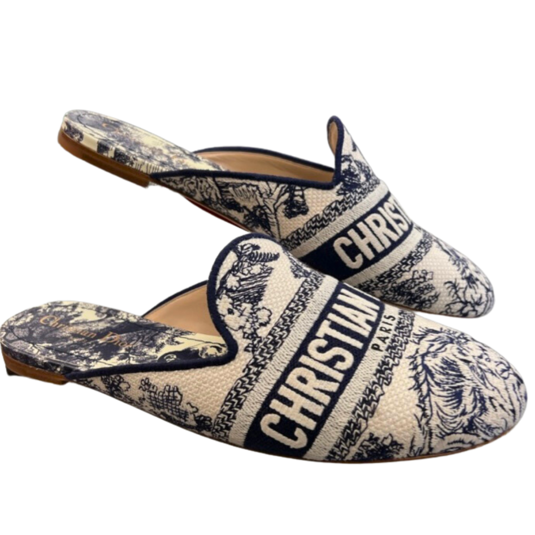 Christian Dior Embroidered Mule