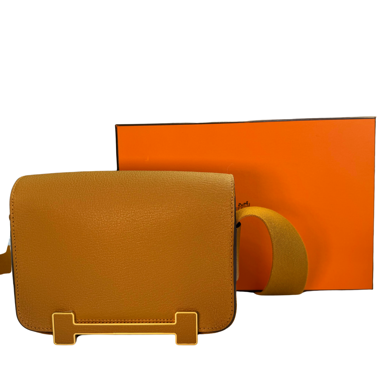 Hermès Chèvre Mysore Geta Sesame